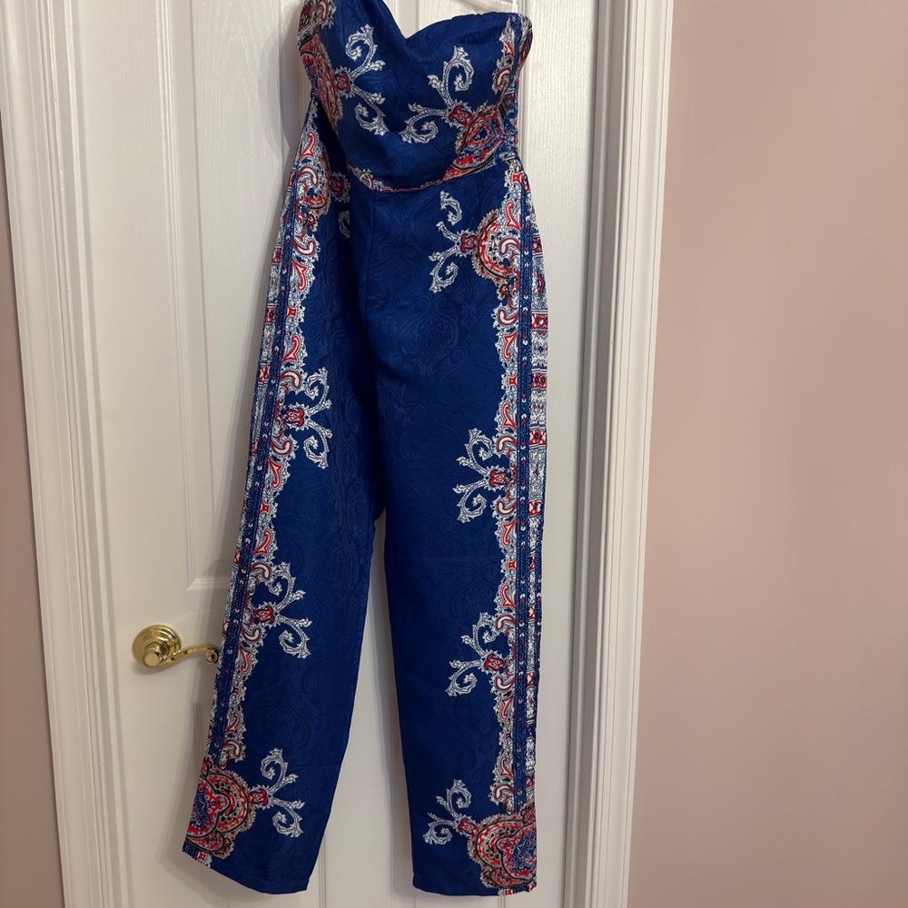 Strapless Jumpsuit